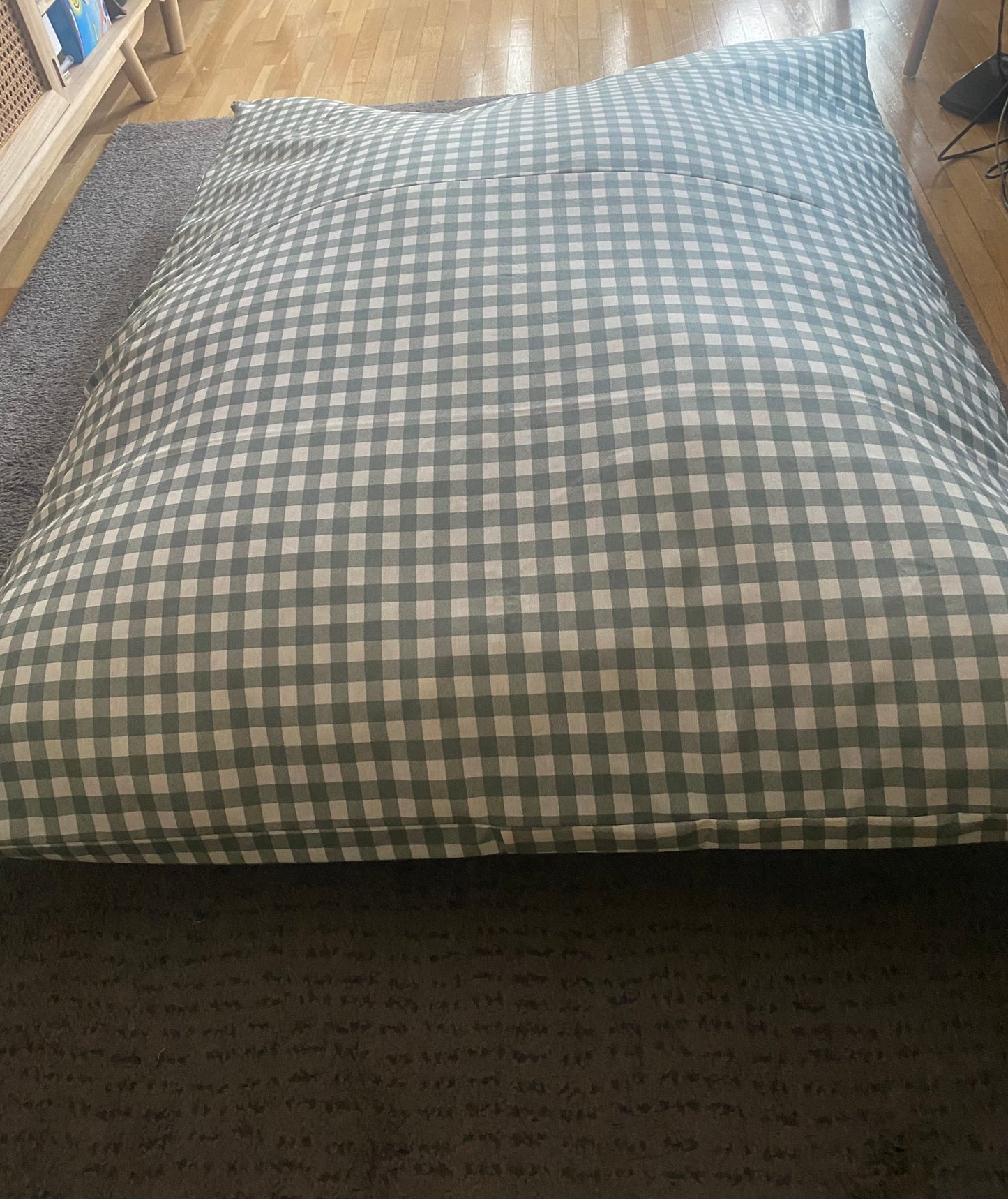 Green Vichy Bed Covers