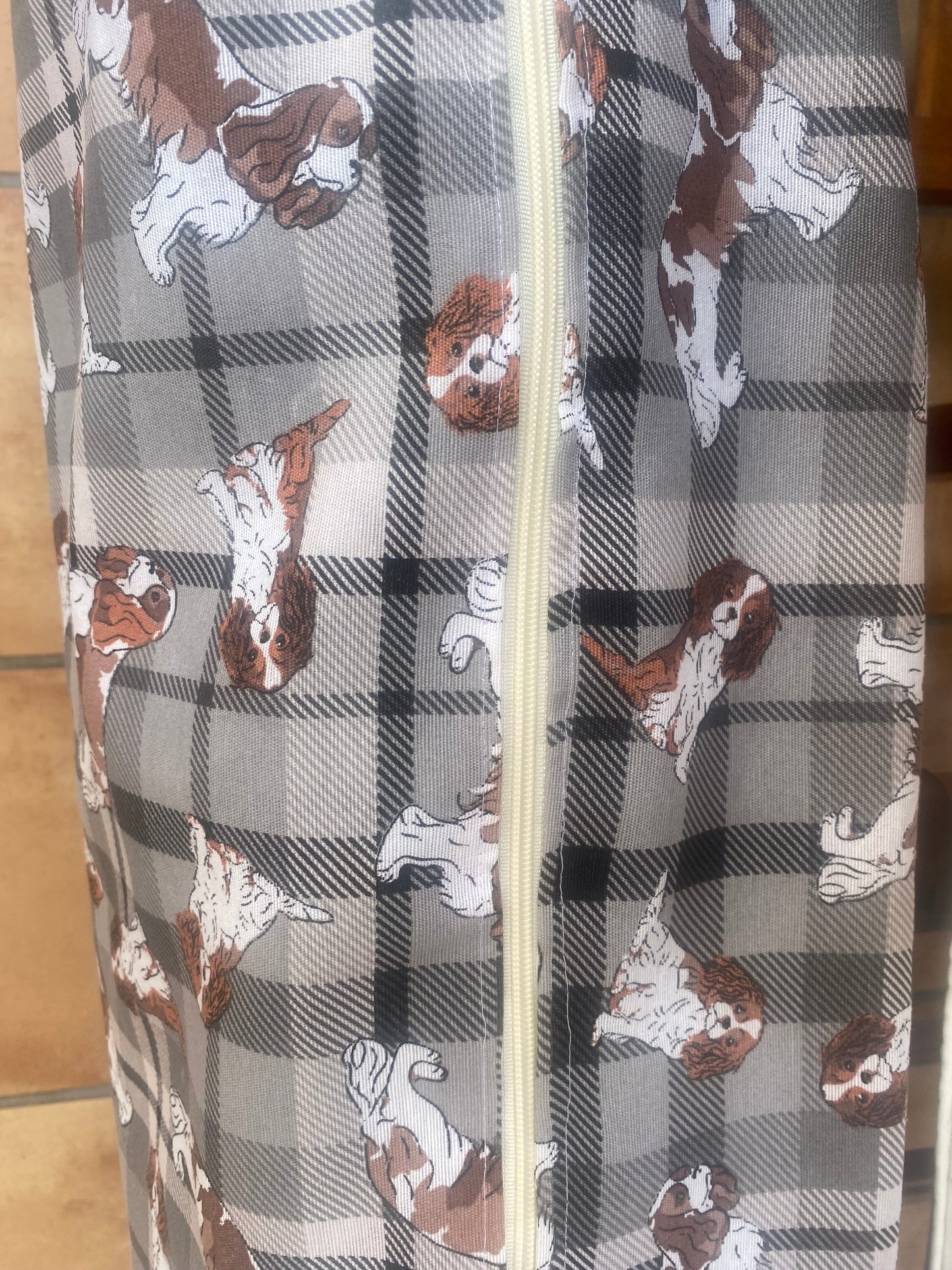 Cama de loneta Brown dogs