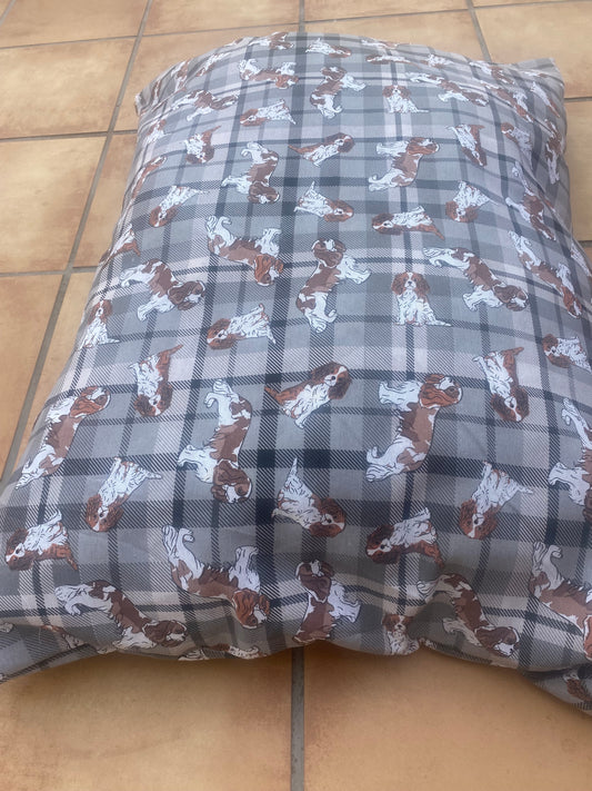 Cama de loneta Brown dogs